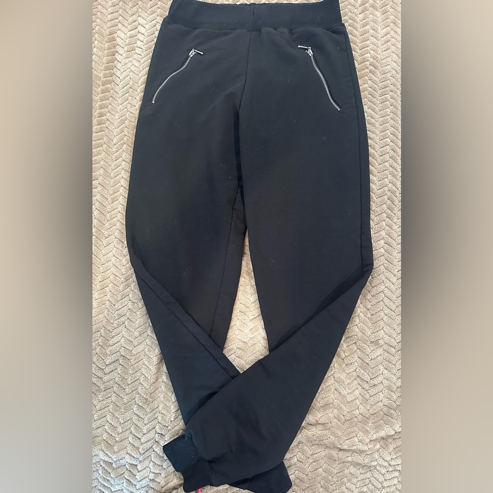 Black joggers